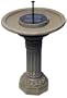 Echo Valley 5105 Argos Solar Birdbath Fountain Blue & Greywash