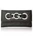 Credit Card Wallets | Card Wallets - G by GUESS Cassandra Wallet / Clutch, BLACK