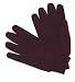Women's 100% Cotton Brwon Jersey Gloves (Sold by dozen)