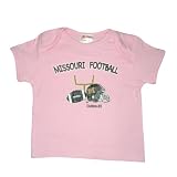 Infant / Baby NCAA Missouri Tigers My First Tee T-Shirt - Pink (Size: 12)