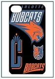 NBA Charlotte Bobcats iPhone 4 iPhone4 Black Designer Hard Case Cover Protector Bumper