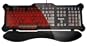Saitek Eclipse Backlit Keyboard - Red LED ( PZ30AUR )