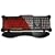 Saitek Eclipse Backlit Keyboard - Red LED ( PZ30AUR )