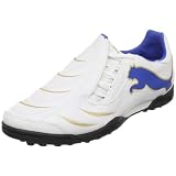 PUMA Men's Powercat 3.10 TT Soccer Cleat,White/Puma Royal/Team Gold,11 D(M) US
