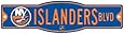 NHL New York Islanders Sign, 4.5 x 17-Inch