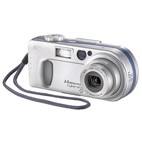 Sony DSCP2 Cyber-shot 2MP Digital Camera w/ 3x Optical Zoom