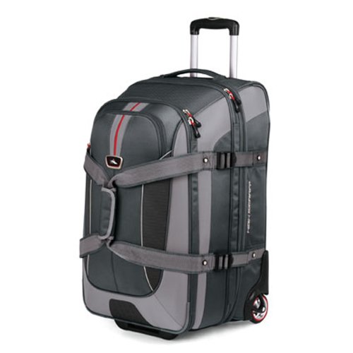 26 in Expandable Wheeled Duffel w/Backpack Straps All Travel Bag