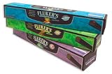 30 Fluorescent Strip Black W/ac Outlet
