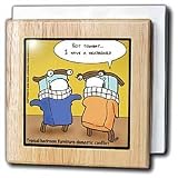 Review 3dRose LLC  / Furniture Relationship Problems - 6 Inch Tile Napkin Holder