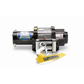Superwinch 1125200 ATV2500 Series  4-way Roller Fairlead Winch