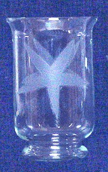 Individually Hand Etched Starfish / 2