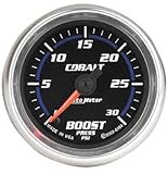 IMAGE OF Auto Meter 6160 Cobalt Full Sweep Electric Boost Gauge