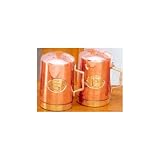 Review Old Dutch International 938 / Old Dutch International 4¼ Inch Solid Copper Stovetop Salt & Pepper Set