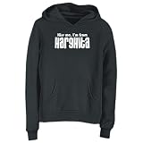 Sweatshirt Woman Black  Kiss Me Harghita  Romania City