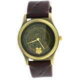 Collectible Harry Potter Unisex Bronze Finish Hogwart's Crest Watch HC0005