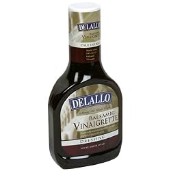 DeLallo Balsamic Vinaigrette Dressing, 16-Ounce Unit (Pack of 6)