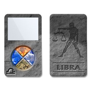 Apple iPod Classic用保護シール【Zodiac - Libra】