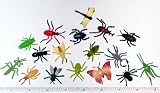 Plastic Bugs Insects Spiders 1.5 inch (1 Gross)