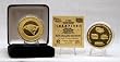 New England Patriots 24KT Gold 3 Time Super Bowl Champions Coin - Collectible Coin