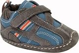 Infant Boys' Stride Rite Charlie H&L Stage 1 (2 MW Infant in Brown/Blue Nubuck)
