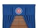 Chicago Cubs Pleated Valance and Drapes Set