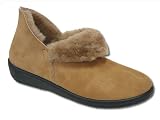 Romika Romilastic 102 natural leather shearling slipper