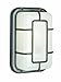 Trans Globe Lighting 41101 RT Outdoor Walker 10" Bulkhead, Rust