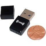 JacobsParts 802.11N/G USB Wireless LAN WIFI Adapter for Laptop Notebook, Black