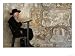 An Elderly Ultra-Orthodox Jew Prays at the Western Wall Plaza Photographic Poster Print, 24x18