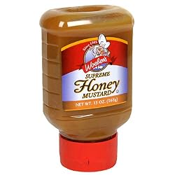 Woeber's Supreme Honey Mustard, Six 13-Ounce Units (78-Ounces)