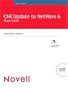 CNE Update to NetWare 6 Study Guide