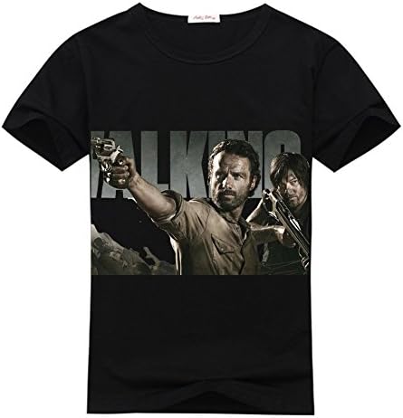 KOBB Fashion Kids The Walking Dead Season classic Cotton T-Shirt Small/5Y-6Y Black