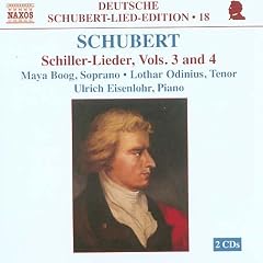 Schubert: Schiller-Lieder, Vols. 3 & 4