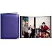 Pioneer Wallet Oxford Bound Photo Album, Random Solid Color Sewn Leatherette Covers with Brass Accent Corners, Holds 24 2.5" x 3.5" Wallet Photos, 1 Per Page