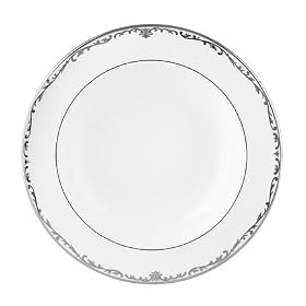 Lenox Coronet Platinum Bone China Pasta Bowl Rim Soup by Lenox