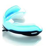 ShockDoctorAdultPowerGelUltraStraplessMouthguard(Blue)