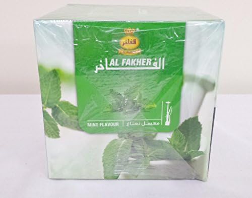 1kg Al Fakher Shisha Molasses - Non Tobacco Mint Flavour Hookah Water Pipe