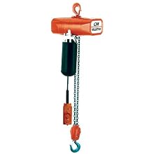 CM Valuestar Electric Chain Hoist, Single Phase, Hook Mount