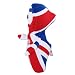 41ZZGxFBorL. AA75  Genuine London 2012 Olympics Game OFFICIAL Wenlock 25cm Union Jack Plush Toy