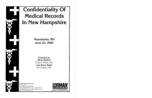 Confidentiality
