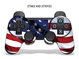 Protective Skin for Playstation 3 Remote Controller - Stars N Stripes