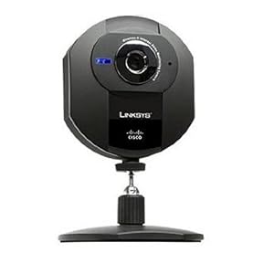 Cisco-Linksys WVC54GCA Webcam 640×480 802.11G Wireless Internet Home Monitoring Camera