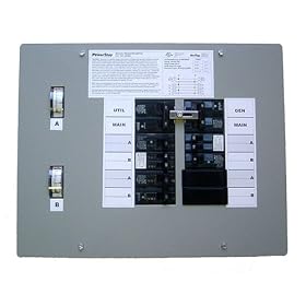 GenTran 300660 30-Amp 6-Circuit Manual Transfer Switch for Generators up to 3750-Watt by GenTran