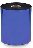 Metallic Streamers 4 in. x 500ft. Roll Dark Blue