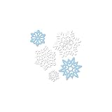 30 Piece Snowflake Decorations Cutouts Value Pack