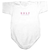Baby Bodysuit White Ollege Transfer Golf Sports