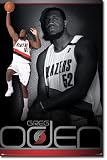 PORTLAND TRAIL BLAZERS GREG ODEN 22.5X34 POSTER 4653