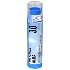 Boiron Homeopathic Medicine Bryonia Alba, 30C Pellets, 80-Count Tubes