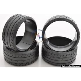 1 10 RC Car #33468 LP29 T-DRIFT TIRE BRIDGESTONE POTENZA RE-11 (4pcs) from R/C Cars