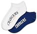 San Diego Chargers Women's No-Show Socks (2-pack)